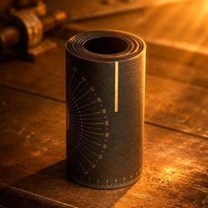 Ruban de mesure flexible pour gaines HVAC, résistant à la chaleur 350F, outil de traçage pour plombiers - Product Image 1