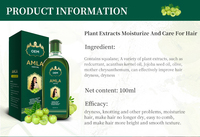 Huile d'Amla Bio Indienne Réparatrice pour Cheveux – Huile de Groseille Hydratante pour Soin Capillaire – Produit Phare