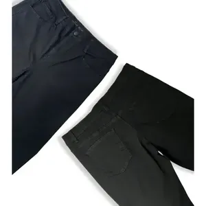 Jeans Slim Fit da Uomo Adrenaline a Vita Media con 5 Tasche in Tessuto Traspirante Elasticizzato - Product Image 3