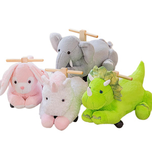 2024 Plush Kids' <b>Swing</b> Car Baby <b>Sliding</b> Car Baby Walker Toy Vehicle for Wholesale Sale - Product Image 1