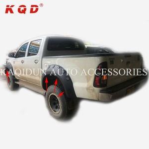 Accesorios para Automóviles, Guardabarros de Plástico ABS Negro para Toyota Hilux Vigo Champ - Product Image 4