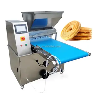 Hot sale many tray molds easy to operate cake depositor machine cake paste filling machine