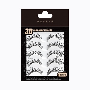 ขนตาปลอมสำหรับฮาโลวีน แบบผมสังเคราะห์ สไตล์สาวน้อยเวทมนตร์ ปราสาทซุกซน หนาแบบยุโรปอเมริกัน สำหรับคอสเพลย์ แบบตัดกระดาษ - Product Image 5