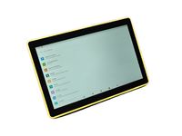 Écran tactile interactif de 10.1 pouces suspendu moniteur de tablette multifonctionnel équipement de publicité de signalisation numérique batterie POS