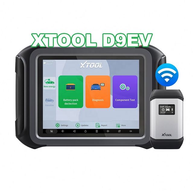 XTOOL D9EV D9 EV for Tesla / BYD New Energy Vehicles and Gasoline Car Diagnostic Tool with Battery Pack Detection