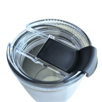 Porte-bouteille isotherme 5-en-1 écologique sans BPA pour canettes fines standard de 12 oz en acier inoxydable – Gobelet à bière