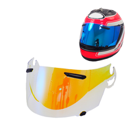 Visière de casque de moto pour RR5 RX-7/GP/RV RR5 ASTRO- IQ RAPIDE-IR AXCES II/III REBEL QUANTUM-J/ST VECTOR 2 RX-Q CHASER-V/Pro