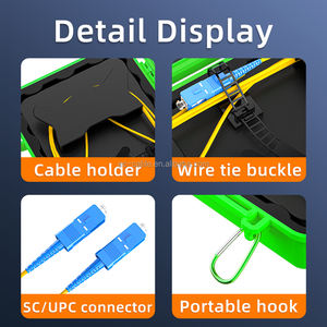 Kotak kabel peluncuran OTDR SM 9/125, 1Km 2Km SC/FC/ST/LC-APC/UPC kabel komunikasi optik serat - Product Image 5