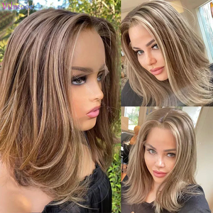 Kulit sutra Topper Wig medis untuk pasien kanker rambut manusia dasar silikon - Product Image 4