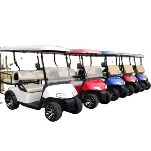 CE รับรองใหม่ล่าสุด <span class=keywords><strong>Ezgo</strong></span> 4 Seatser ไฟฟ้ารถกอล์ฟที่ใช้กอล์ฟคลับ - Product Image 1