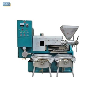 เครื่องสกัดน้ำมันแบบสกรูสำหรับงานหนัก พร้อมใบรับรอง CE สำหรับการผลิตน้ำมันเชิงพาณิชย์ กำลังการผลิต 100-200 กก./ชม. - Product Image 1