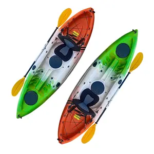 Thiết Kế Mới Tốc Độ Solo Skiff Gấp Peddle Kayak Thuyền Xuồng Canada