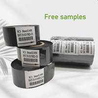 25mm * 100m SCF 900 LC1 FC2 FC3 cinta de codificación cinta de estampado en caliente cintas de codificación negras