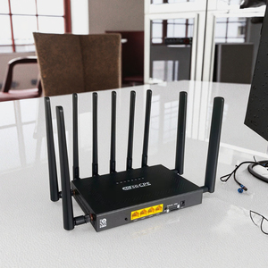 OpenWRT Firmware Router inalámbrico Ranura para tarjeta Sim Antena externa LTE 5G Puerto de red de 1000M 4G 5G LTE WiFi Firewall Función VPN - Product Image 1