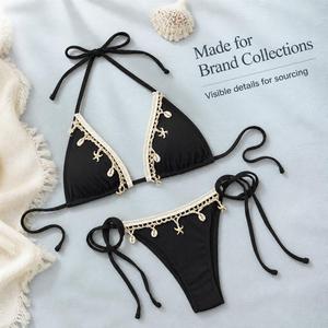 Bas de bikini côtelé pour femme, maillot de bain pour piscine, plage, vacances - Product Image 4