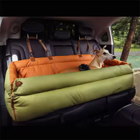 Offre Spéciale luxe anti-rayures chien siège de voiture rehausseur personnalisé Rectangle lit pour animaux de compagnie pour grands chiens moderne solide métal à la mode Carton