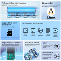 ANBERNIC RG35XX PRO Mini console de jeu portable rétro Système Linux 3.5 pouces 64 Go 30 + Simulateurs Lecteur de jeu vidéo de poche portable