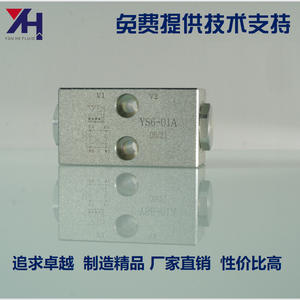 Válvula de Retención Hidráulica de Placa YS6 de Dos Vías con Cilindro, Vástago del Pistón Cromado Duro - Product Image 4