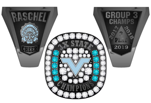 Bague de <span class=keywords><strong>champion</strong></span> personnalisée, bague de <span class=keywords><strong>champion</strong></span> pour homme et <span class=keywords><strong>femme</strong></span>, laiton, zircone, personnalisable avec le nom et le numéro du joueur, basketball, haute qualité - Product Image 3