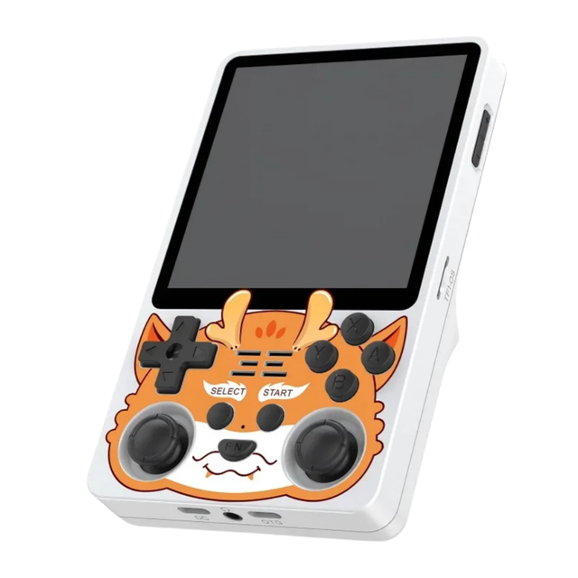 Powkiddy 4.0-Inch Pinball Boxing Machine Arcade Rgb20s Play Station 4 Fishing Retro Game Console 400 in 1 Game Console RGB20SX