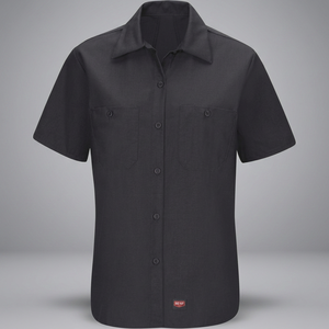 Chemise de travail à manches courtes pour femme personnalisée avec Mimix pour vêtements de travail VF Imagewear Inc. Modèle SX21 - Product Image 3