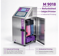 Imprimante jet d'encre M9018 NewCIJ, machine industrielle de codage de date pour le marquage des flacons pharmaceutiques