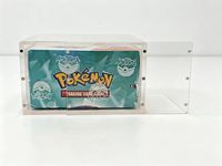 Boîte acrylique moderne amovible avec 3 aimants sur chaque côté, boîte de booster ETB conçue pour la boîte de booster Acrylic Beam