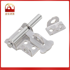 Stainless Steel Door Bolt Small Size Durable Surface Mounted <b>Lock</b> For Furniture <b>Cabinet</b> Use - Product Image 5