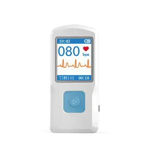 CONTEC PM10 BT Moniteur ECG de fréquence cardiaque Électrocardiogramme portable - Product Image 1