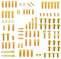 Kit de vis et boulons en titane de grade 5 usinés CNC pour moto électrique tout-terrain Sur-Ron Light Bee X Ultra Bee Talaria MX3 MX4