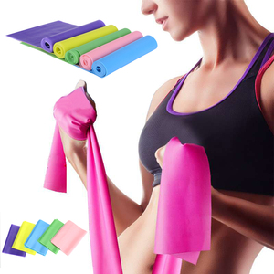 Long Fitness Stretch Exercício Borracha Natural Látex Ginásio <span class=keywords><strong>Yoga</strong></span> Bandas - Product Image 1