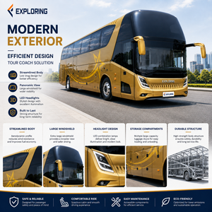 Pullman <span class=keywords><strong>di</strong></span> Lusso per <span class=keywords><strong>Viaggi</strong></span> a Lunga Distanza, Trasporto Interurbano e Tour <span class=keywords><strong>di</strong></span> <span class=keywords><strong>Gruppo</strong></span> - Product Image 2