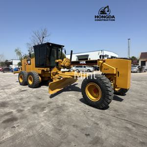 Motoniveladora de ruedas usada original japonesa Cat140K en horas bajas Motoniveladoras de ruedas de segunda mano Cat 140K 140F 140M listas para enviar - Product Image 5