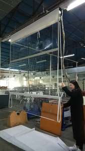 Esterna impermeabile a scomparsa tetto tende a rullo motorizzato ombra di <span class=keywords><strong>alluminio</strong></span> della chiusura lampo pista <span class=keywords><strong>PVC</strong></span> tende a pacchetto - Product Image 3