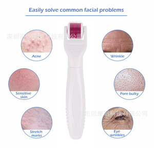 Kit de microneedling 7 en 1 en acier inoxydable avec rouleaux de jade glacés pour massage, anti-âge et rajeunissement de la peau - Product Image 5