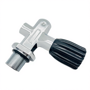 Válvula de Control Manual para Cilindro de Oxígeno/Aire para Buceo SCUBA, OEM, Alta Presión, Latón, QSF-2 - Product Image 4