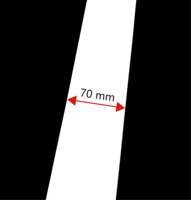 Bande au néon distincte de douille de silicone flexible de US-N7030 70mm * 30mm