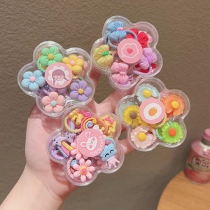 ชุดยางรัดผมเด็กน่ารักสีสันสดใส เหมาะสำหรับออกงาน ยางรัดผมเด็กน่ารักสำหรับงานปาร์ตี้ ยางรัดผมลายการ์ตูนน่ารัก ของตกแต่งสำหรับเด็ก - Product Image 2