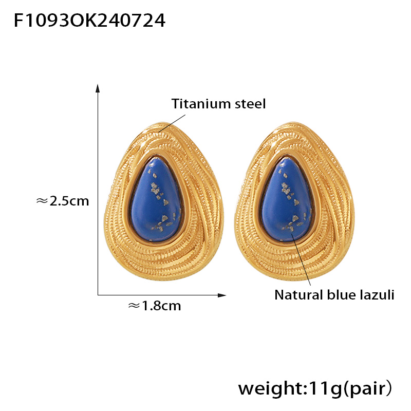 Boucle d'oreille F1093-or