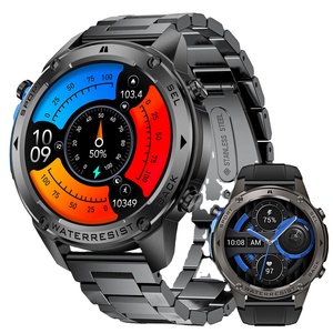 Reloj Inteligente LEMFO con Correa de Acero Inoxidable, Pantalla AMOLED de 44-49 mm, GPS, Monitor de Actividad Física, Monitor de Frecuencia Cardíaca, Resistente al Agua 5ATM - Product Image 1