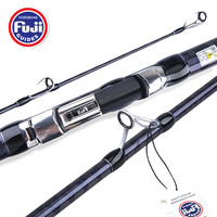 Canne à pêche Surf Casting Lurekiller Surf Gazer Quick Surf 4.25m 3 sections en carbone rigide Fuji Part X Sinker Jig