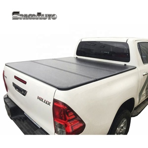 Difícil Tri Fold cubierta Tonneau para <span class=keywords><strong>Nissan</strong></span> <span class=keywords><strong>Navara</strong></span> <span class=keywords><strong>NP300</strong></span> doble cabina 2015 + - Product Image 2