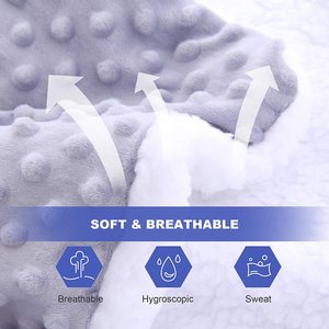 New Design Blanket Plush Dot Toddler Baby Newborn Blanket <b>Woodland</b> for <b>Nursery</b> Stroller Crib Receiving Blanket Infant Unisex - Product Image 3