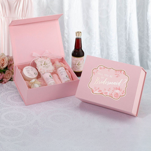 Customized Magnetic Closure Cardboard Paper Box Wedding Custom Gift Packaging Box With Logo