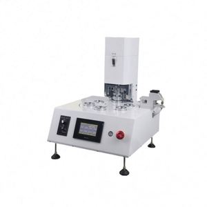 Automatic 50X50mm Rectangle Plastic <b>Button</b> Maker Kit New Used Pneumatic Badge Making Machine Paper Cutter Motor Core - Product Image 3