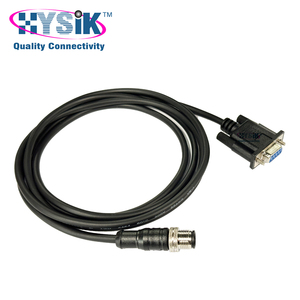 直式 M12 5 针公头转 RS232 CAN-Bus DB9 连接器电缆 - Product Image 4