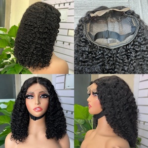 วิกผมขายส่งจำนวนมาก, วิกผมแท้แบบ Super Double Drawn Virgin Hair, วิกผมแบบปิดหน้าผาก 5x5 SDD, วิกผมหยิกแบบพม่า - Product Image 1