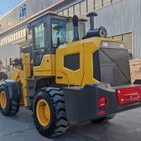 2 Ton Mesin Diesel Hydraulic Front End Wheel Loader Backhoe dengan Sistem Hidrolik Penuh untuk Penanganan Material di Halaman Pertanian