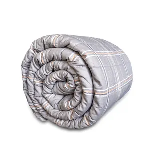 Selimut berat manik-manik alami dengan selimut batu permata tertimbang selimut perlindungan EMF untuk perlindungan 99% dari radiasi nirkabel