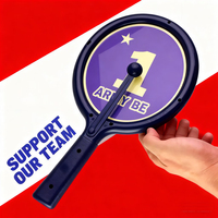 Cheer Drum Clapper of Plastic Noise Maker pour les événements sportifs, Cheer Thunder Stick ,Fan Shake Drum Toy Football Game Spirit Clap